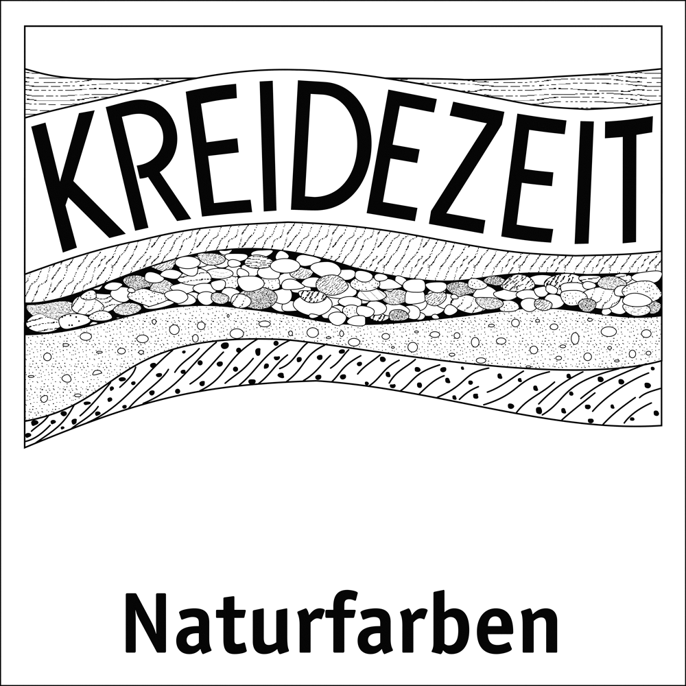 Kreidezeit Bild Kalkfarbe